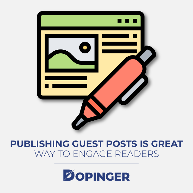 Publishing guest posting