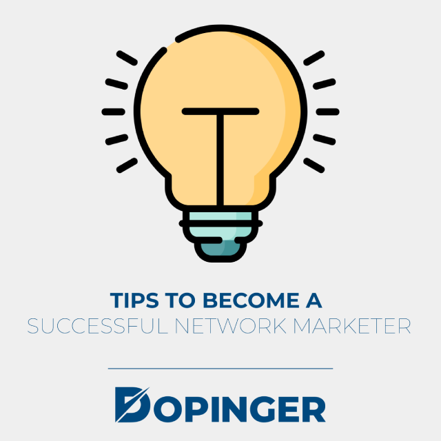 tips to become a successful network marketer