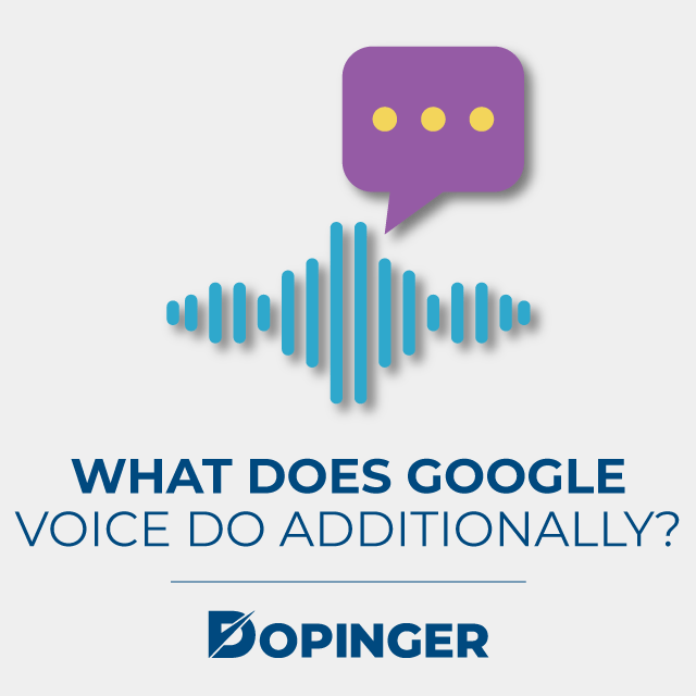 What Does Google Voice Do Additionally