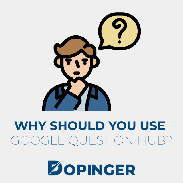 why should you use google question hub