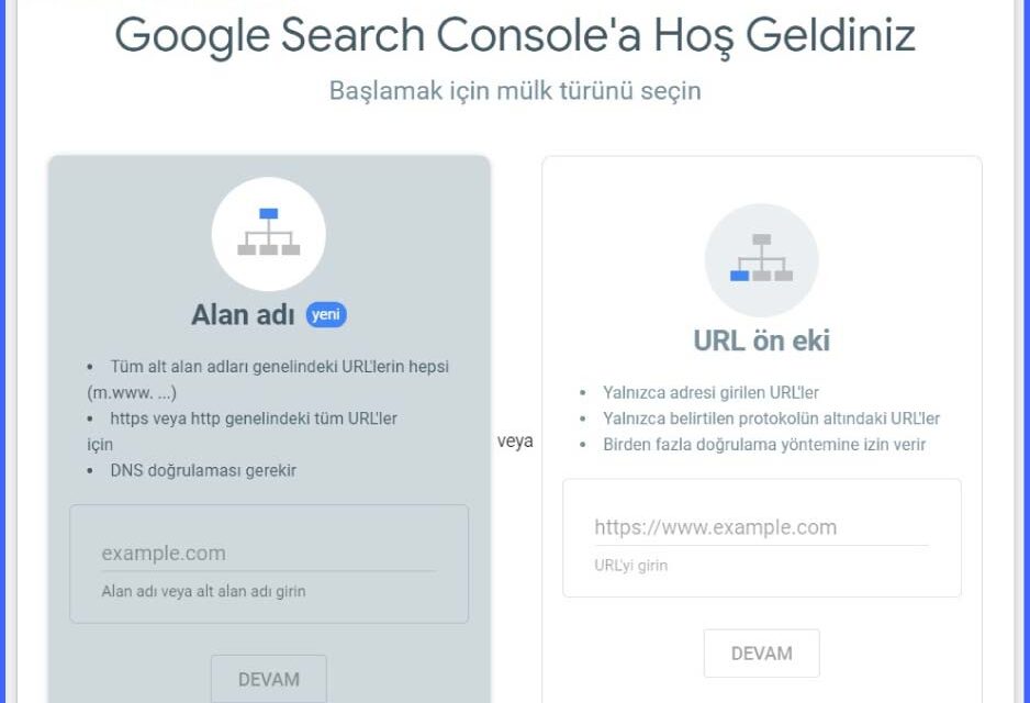 google search console