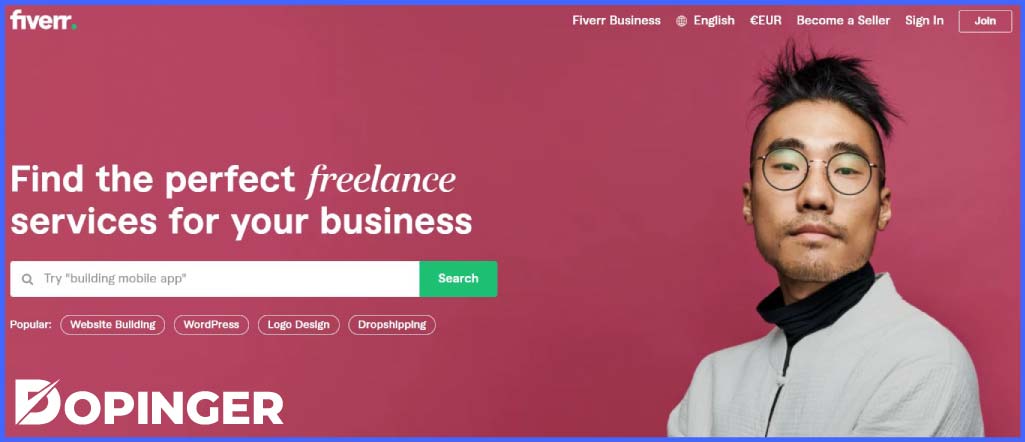 fiverr freelance sitesi