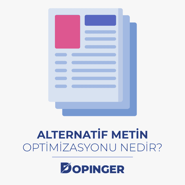 alternatif metin optimizasyonu nedir alt text nasıl yazılır 