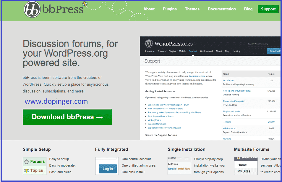 BBPress Forum Eklentisi