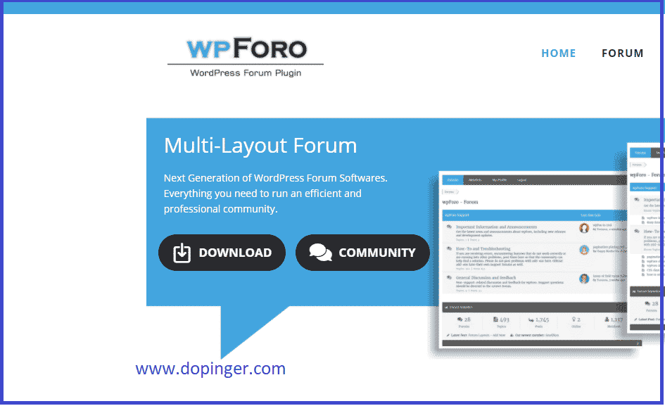 WpForo Forum Eklentisi