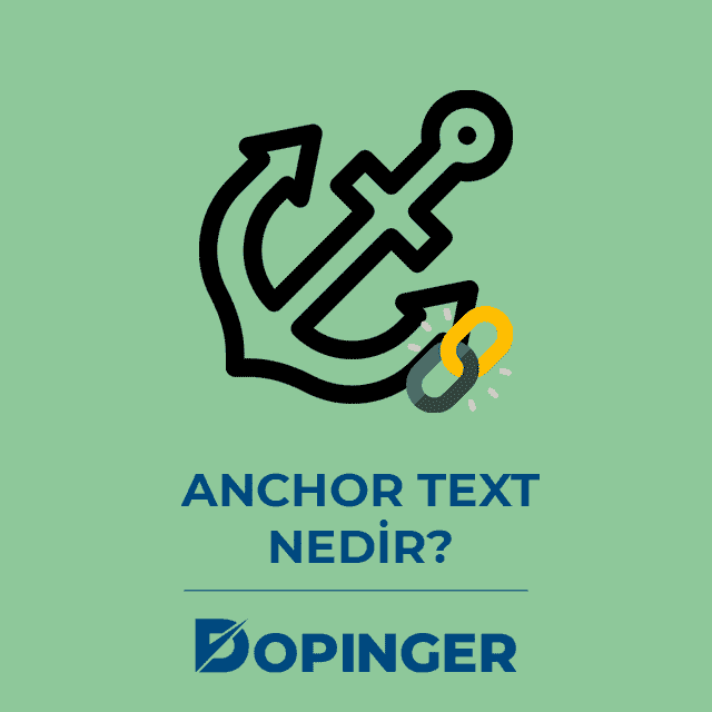 Anchor text kullanım alanları nelerdir? 