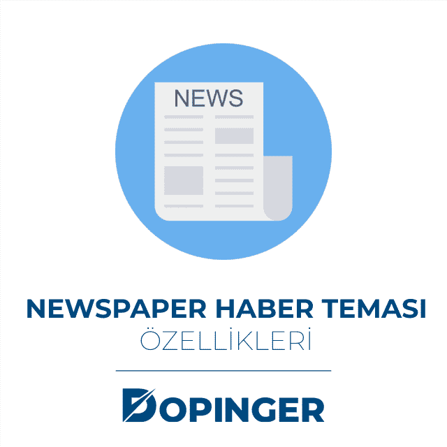 newspaper haber teması