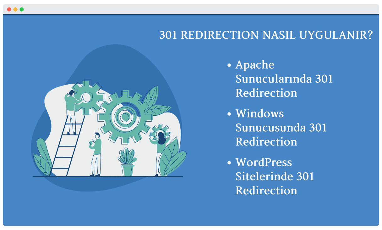 301 Redırection nasıl uygulanır?