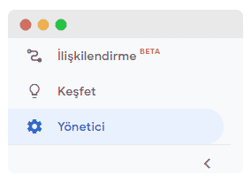 Google analytics yönetici