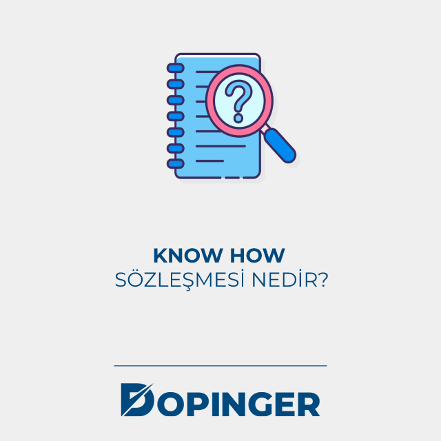 Know how sözleşmesi nedir?