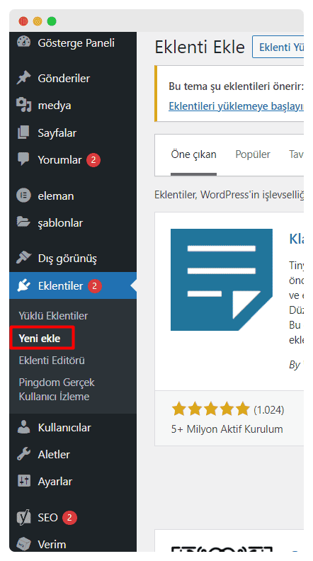 wordpress sağ tıklamayı devre dışı bırakma eklentisi kurulumu