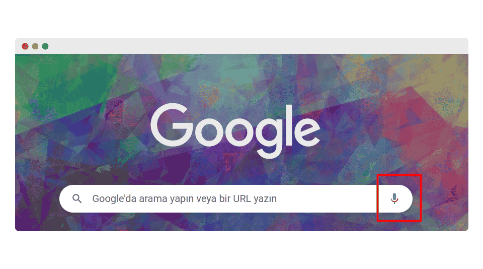 google sesli arama