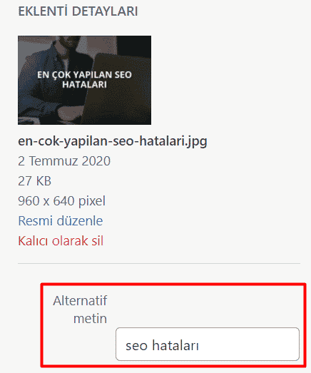 kritik seo hataları