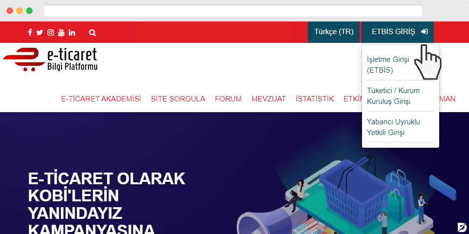 etbis kayıt olma