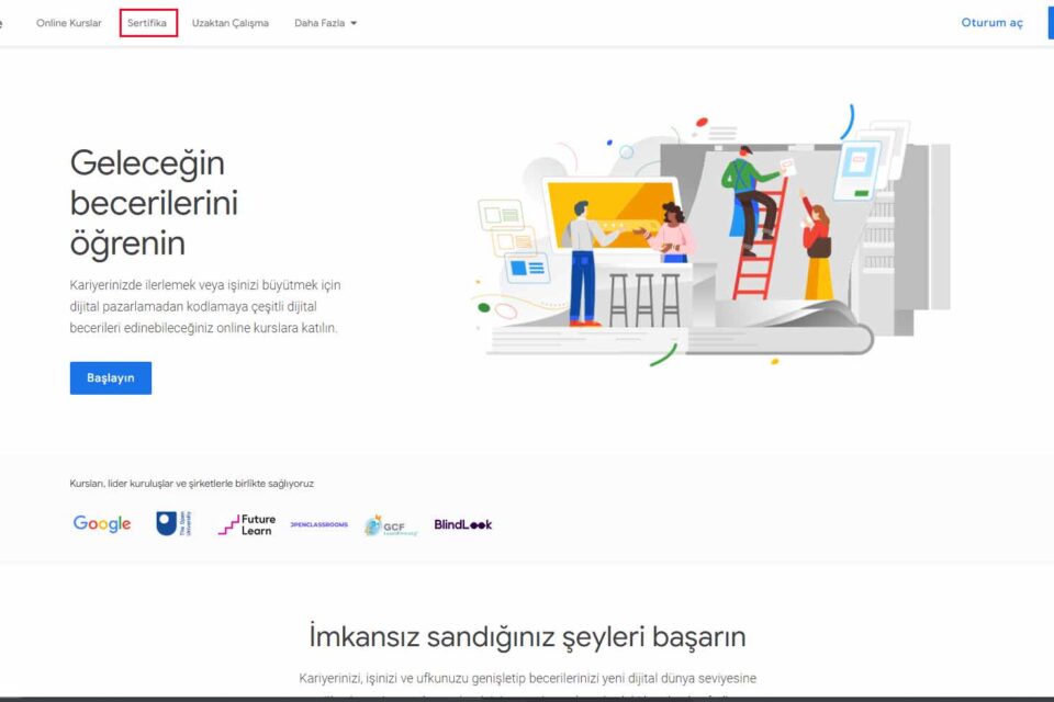 google dijital atölye anasayfa