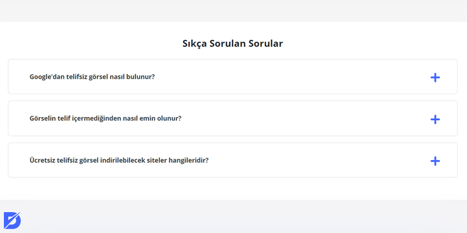 faq örnekleri