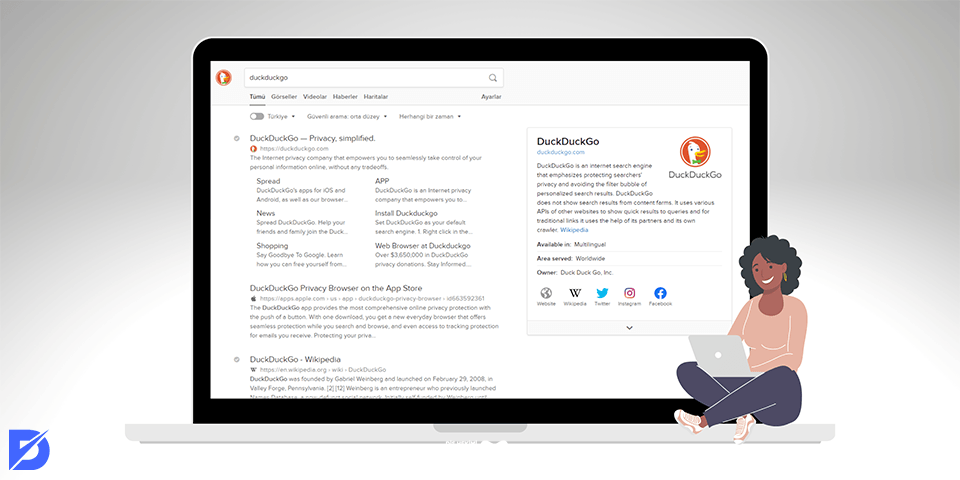 duckduckgo nasıl çalışıyor
