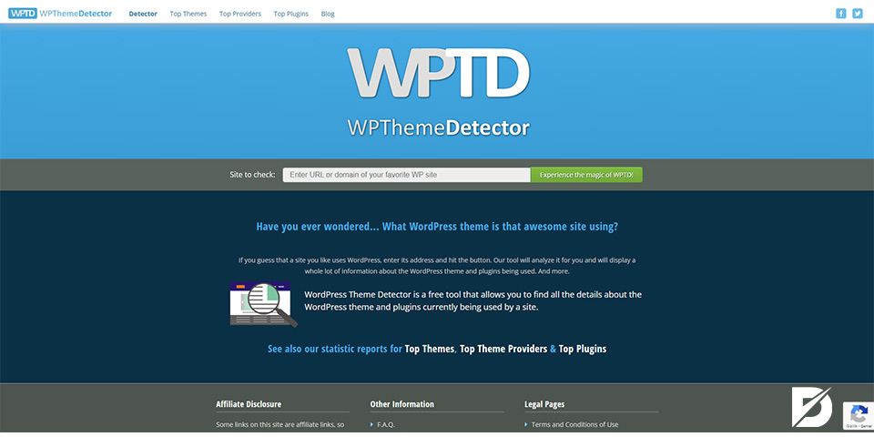 WordPress Theme Detector