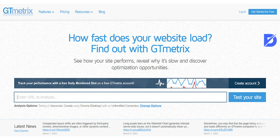 wordpress web sitelerinde gtmetrix nası kullanılır