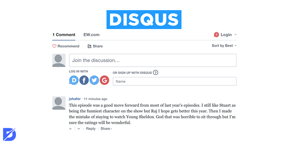 disqus yorum