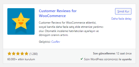 customer reviews for woocommerce