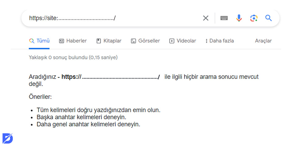 google sitemi neden indexlemiyor