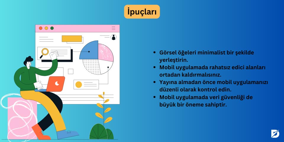 mobil uygulamalarınız için UX tasarım hakkında ipuçları