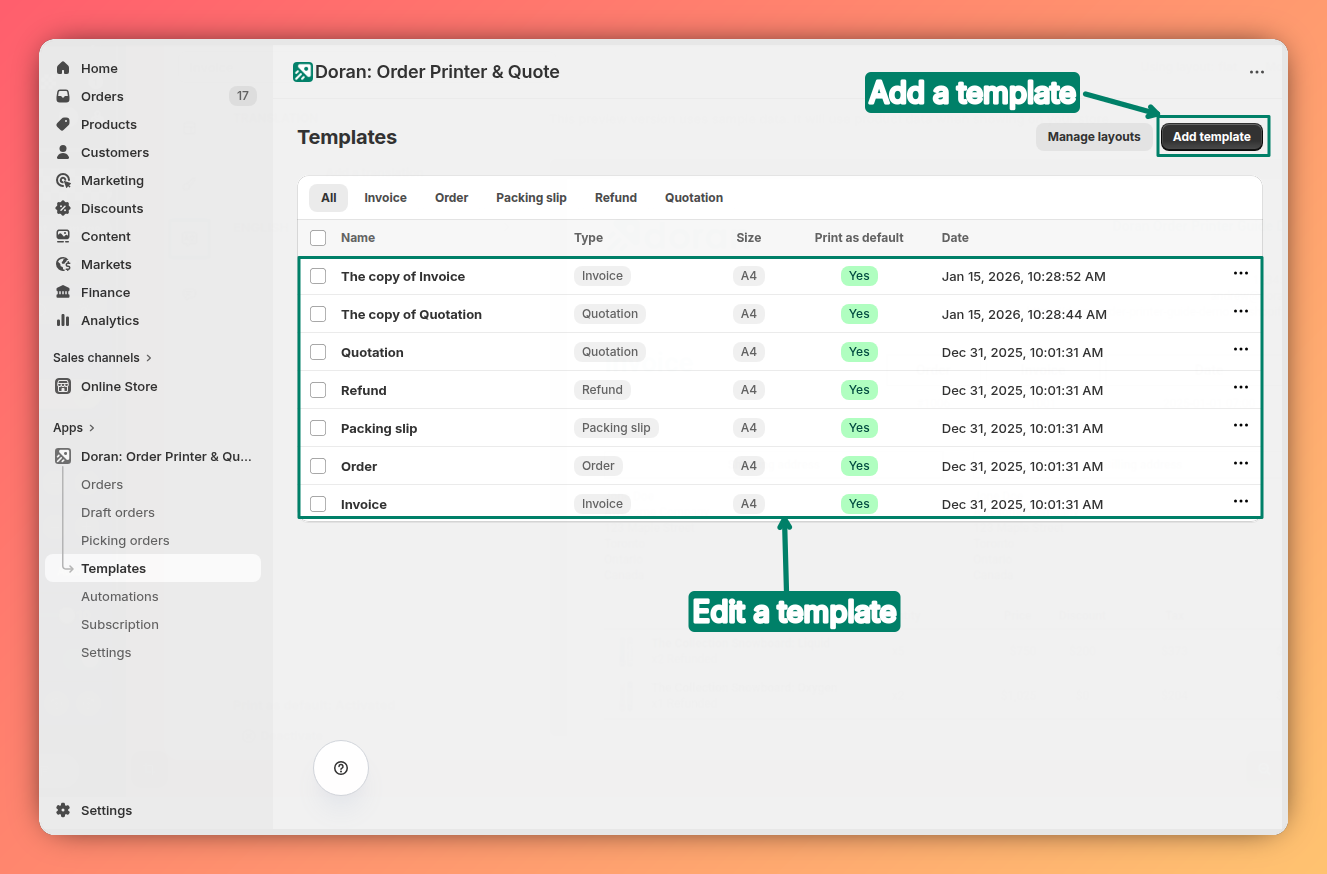 Where can I customize the text or the translation