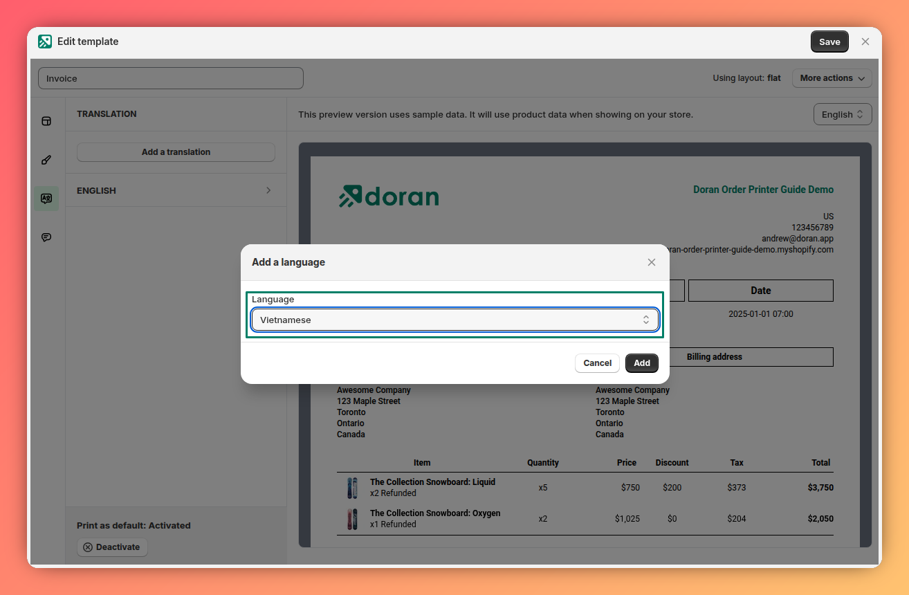 Select your language