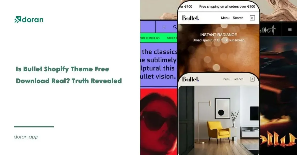Is Bullet Shopify Theme Free Download Real? Truth Revealed 2025