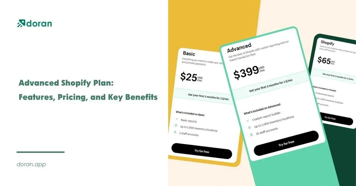 Advanced Shopify Plan: Features, Pricing, and Key Benefits