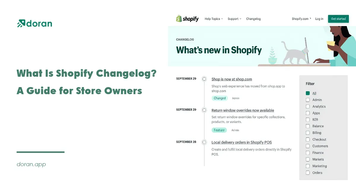 What Is Shopify Changelog? A Guide for Store Owners