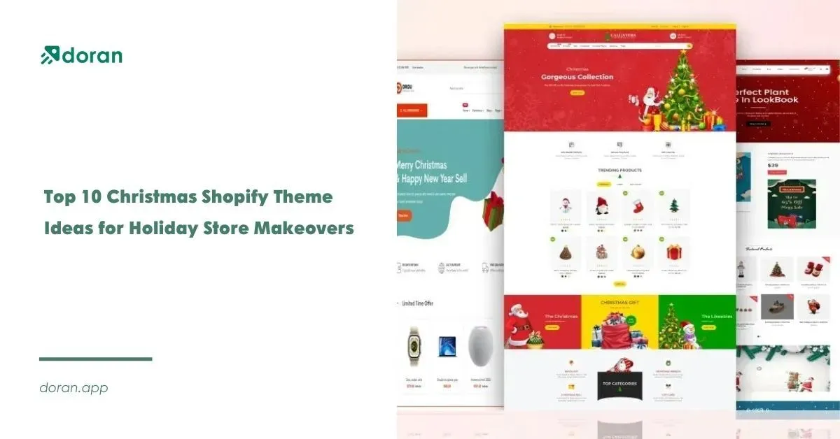 Top 10 Christmas Shopify Theme Ideas for Holiday Store Makeovers
