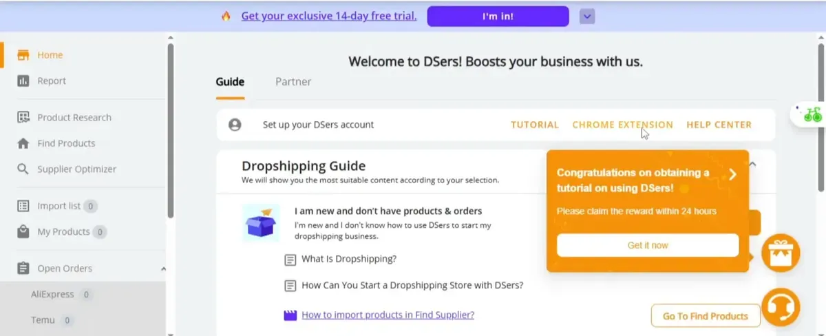 Click Chrome Extension