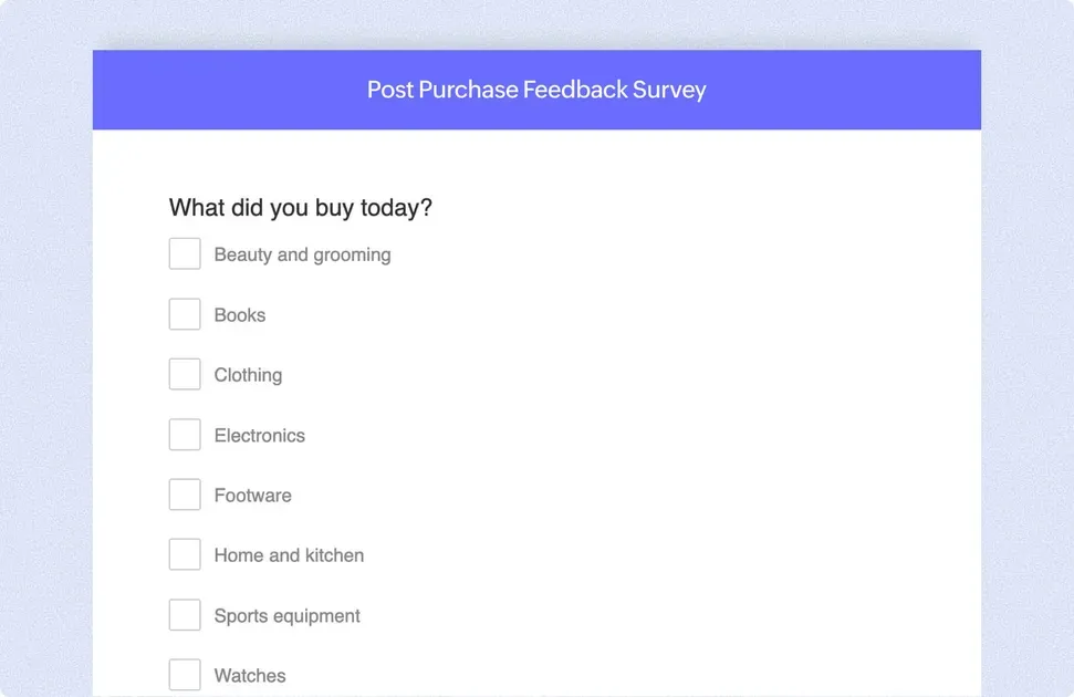 Keep the survey short