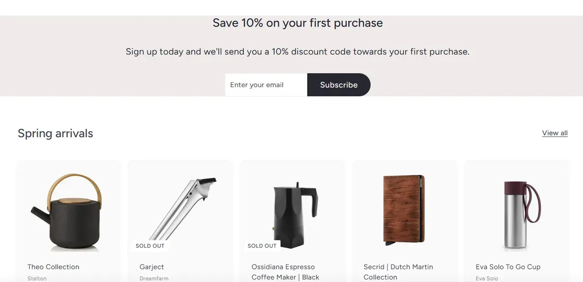 Promotional banners/ Pop-Ups