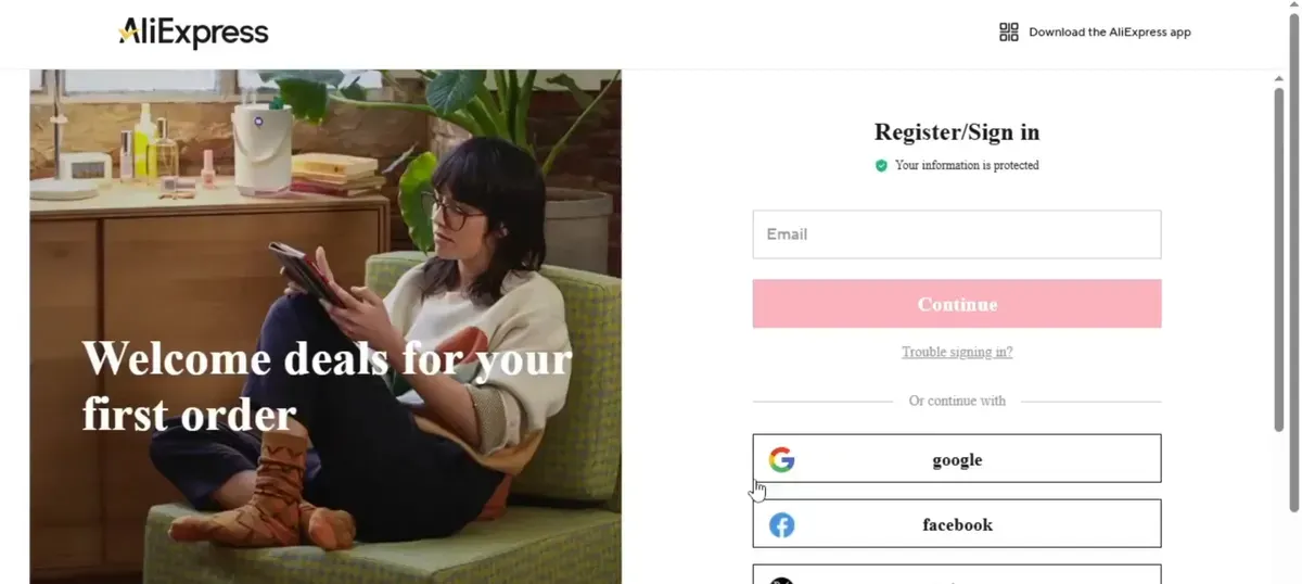 Register or Sign in