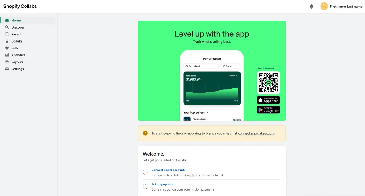 What is Shopify Collabs?