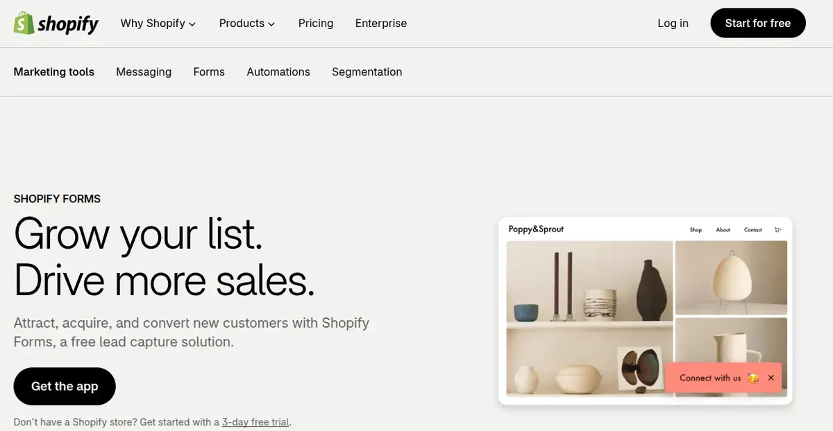 Shopify Forms