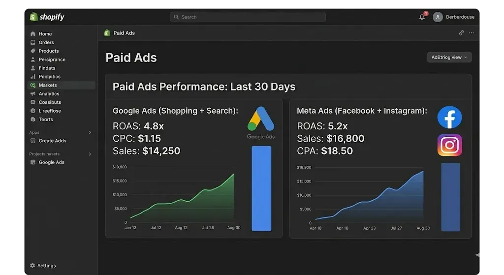 Paid ads is the fastest way to find customers for your Shopify shop