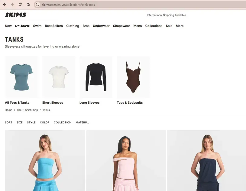 Here is a clean and SEO-friendly URL structure for a Shopify apparel brand