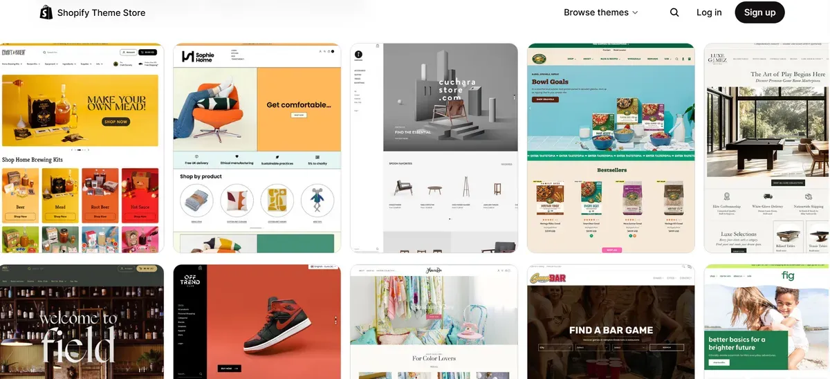 Factors affecting Shopify themes