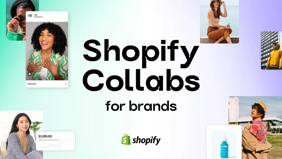 Overview of Shopify Collabs direct link to products