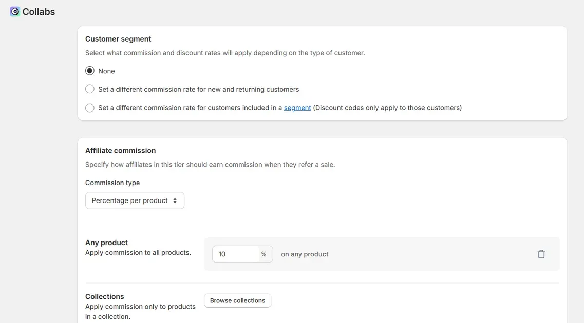 Adjust discount details