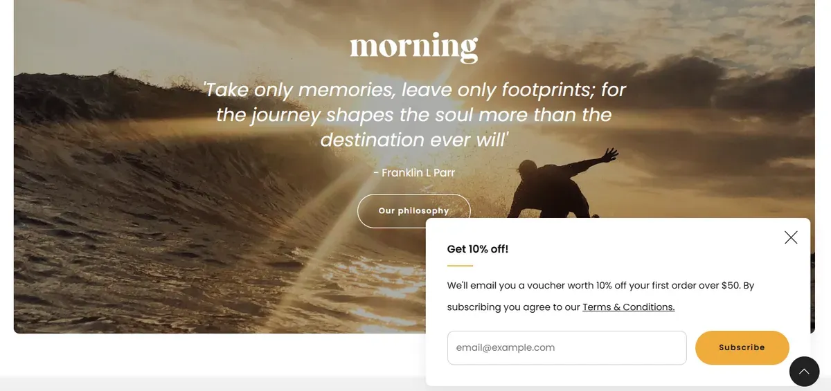 Support for built-in email forms