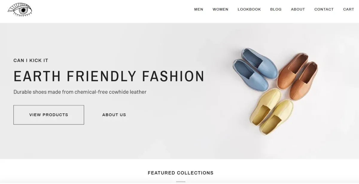 Modular homepage layout