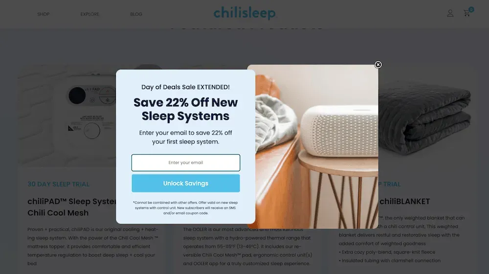 Match the popup to your store design