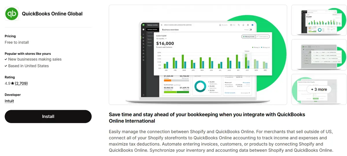 Integrate with accounting tools