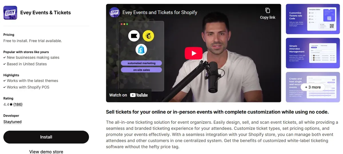 Evey Events & Tickets