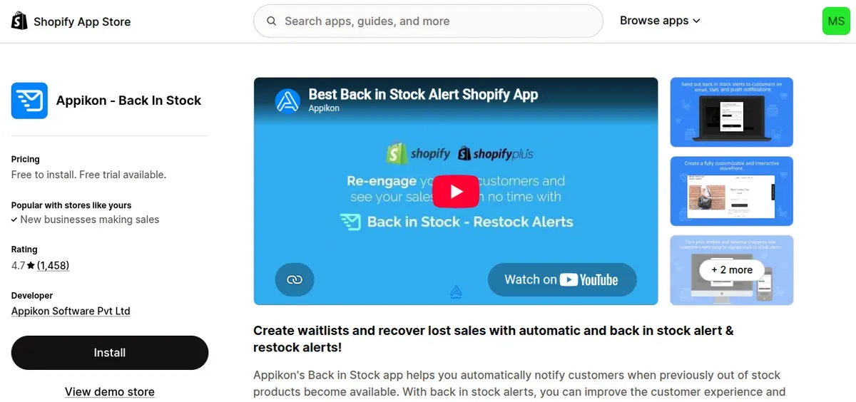 Appikon – Back In Stock